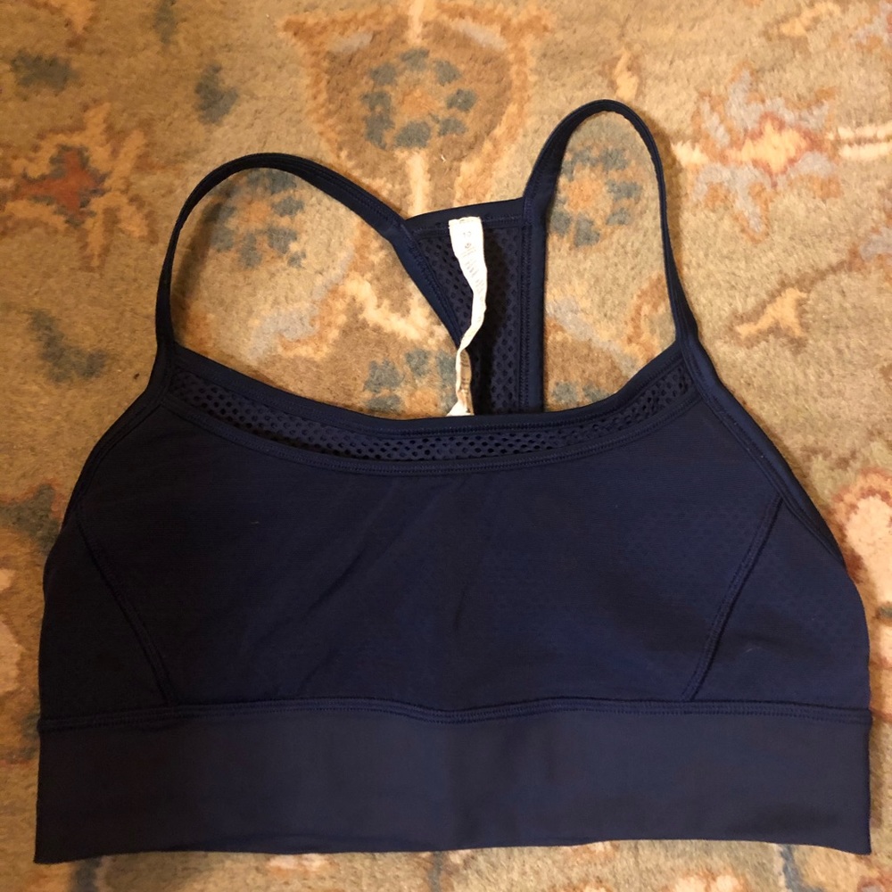 Lululemon navy sports bra